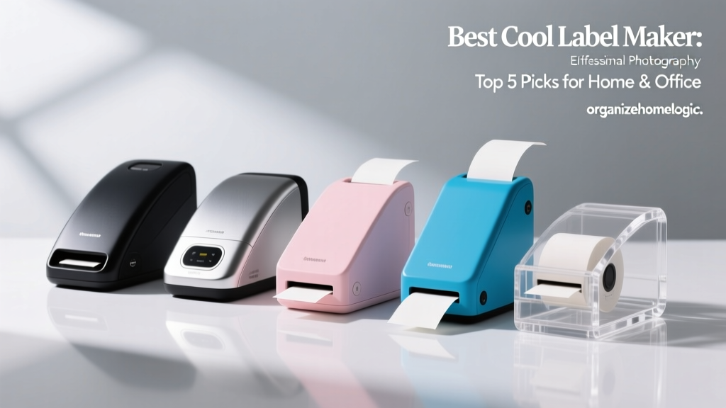 Best Cool Label Maker: Top 5 Picks for Home & Office