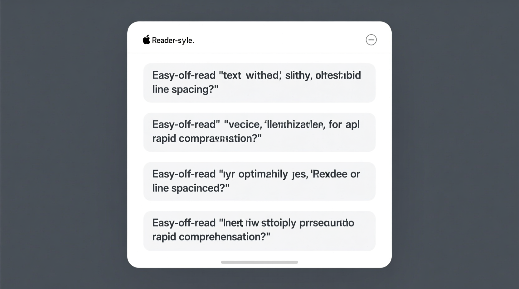 slicereader breaks text into easy to read paragraphs