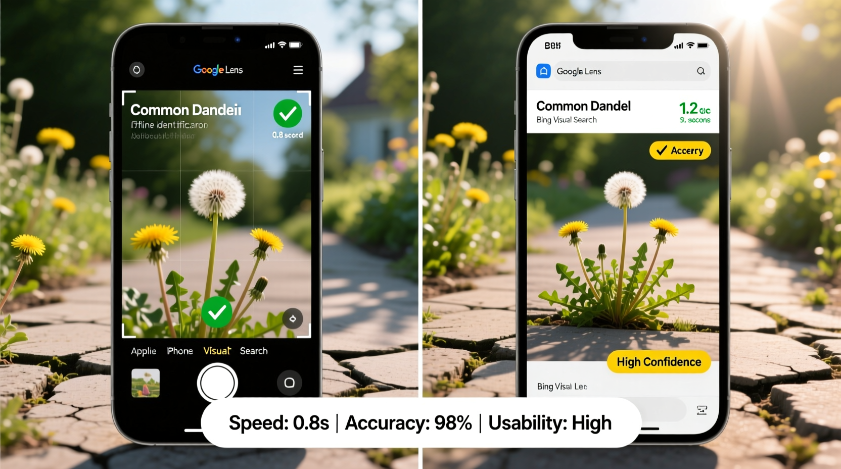 Google Lens vs Bing: Offline Plant ID Speed Test