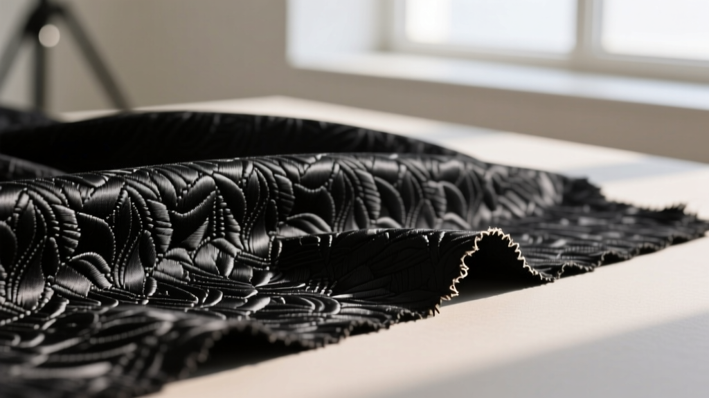 Black Jacquard Fabric: The Designer’s Secret Weapon