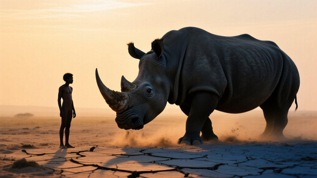Rhino Feeling Fear: Emotional Dream Meaning