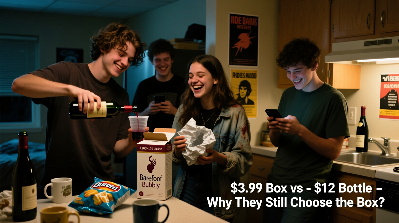 why do college students still buy boxed wine despite better affordable options