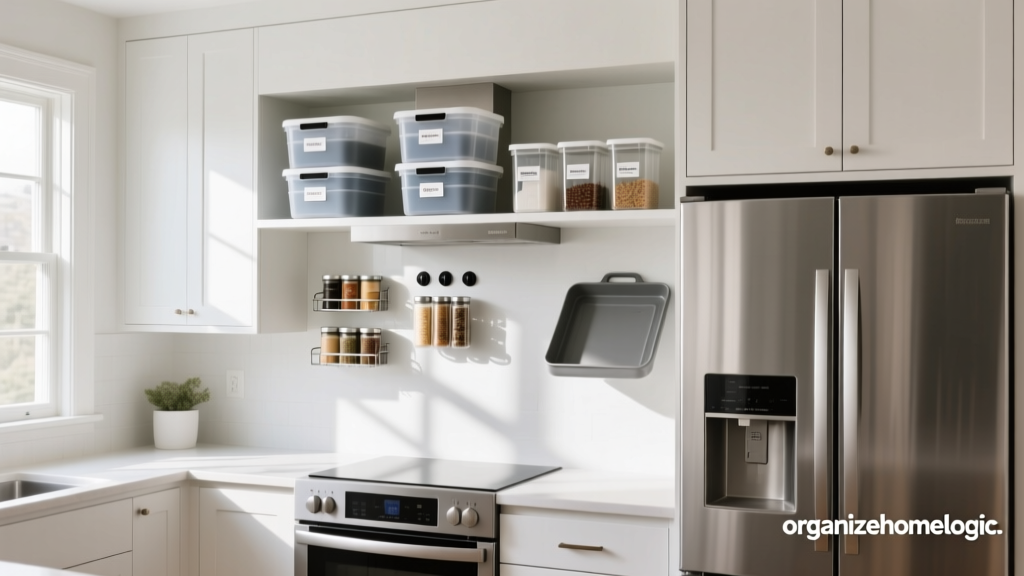 Best Above Refrigerator Storage Ideas (2024 Guide)
