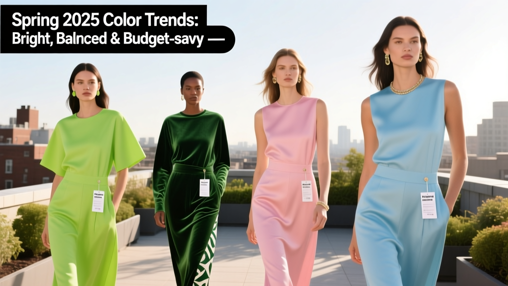 Spring 2025 Color Trends: Bright, Balanced & Budget-Savvy
