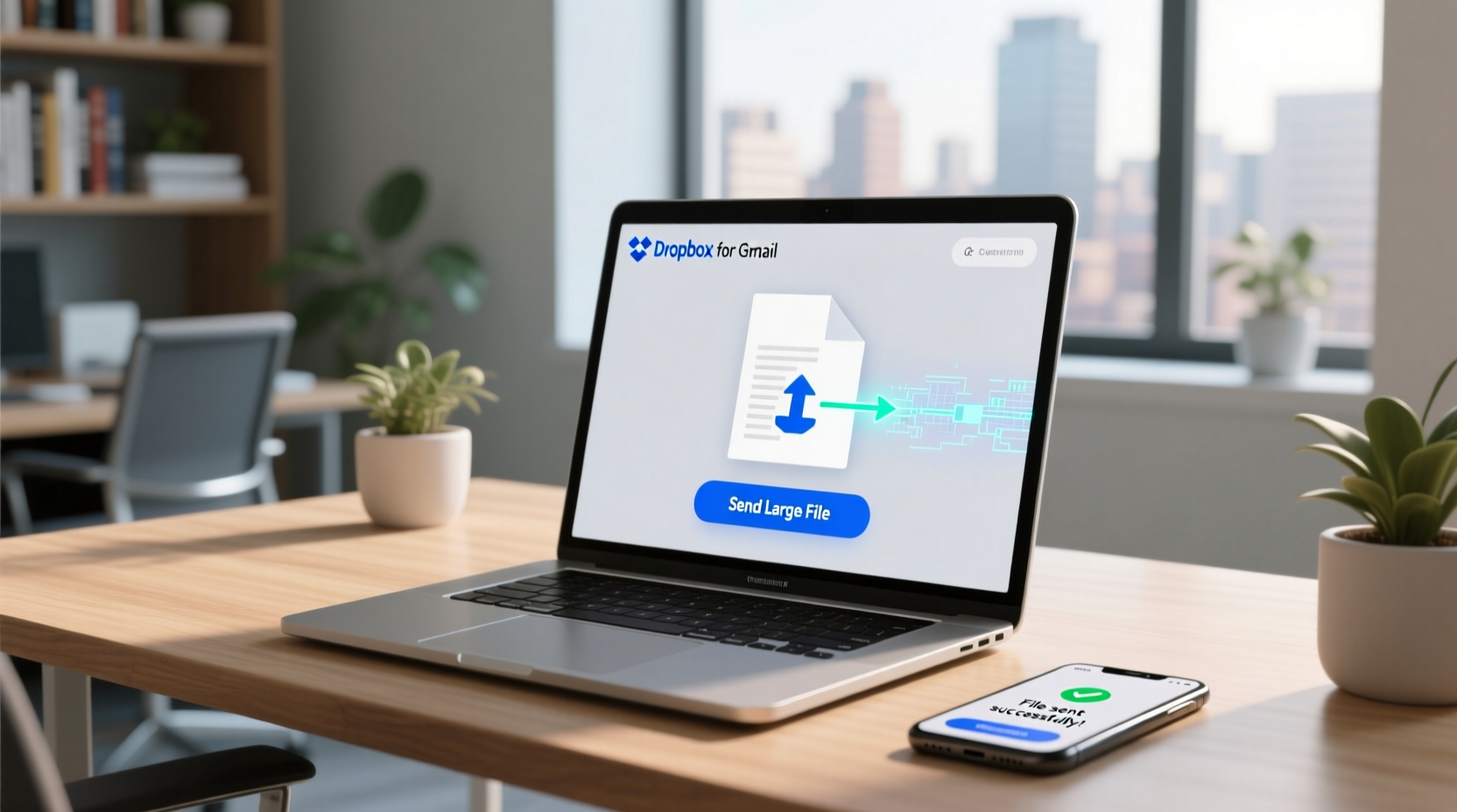 dropbox for gmail now lets you easily send large files