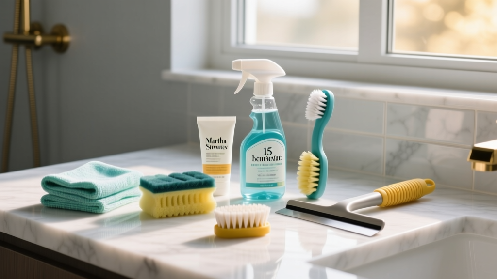 Best Shower Cleaning Tools Needed for Sparkling Tile