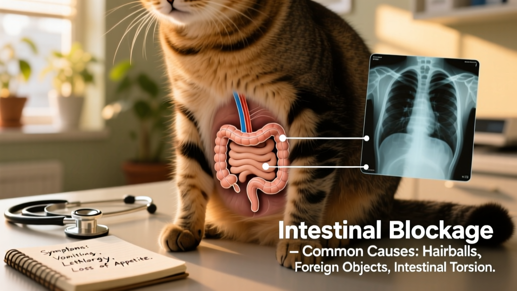 Intestinal Blockage in Cats