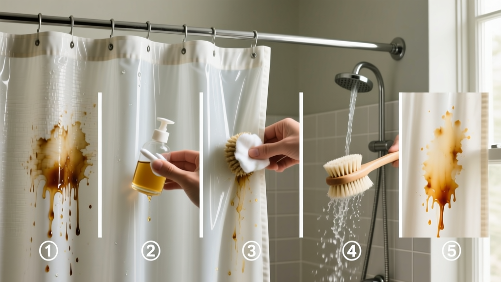 How to Get Sap Out of Shower Curtain: 5 Proven Steps