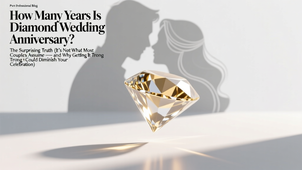 Diamond Wedding Anniversary Year: Truth & Tips