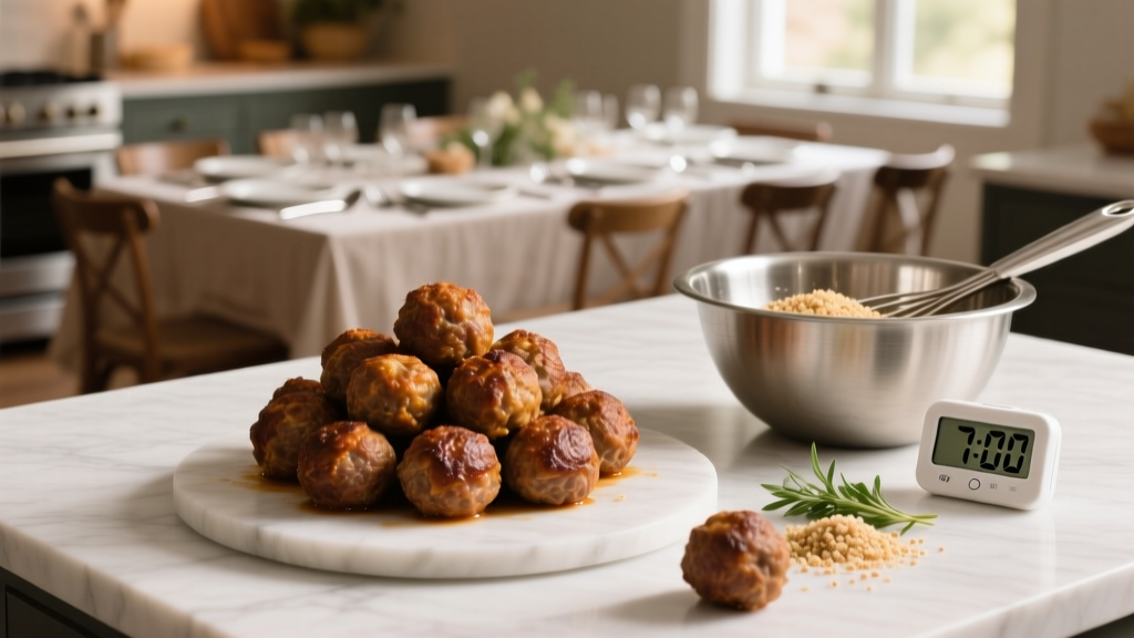 Meatballs for Parties: 7-Min Prep, 3-Hour Hold (2026)