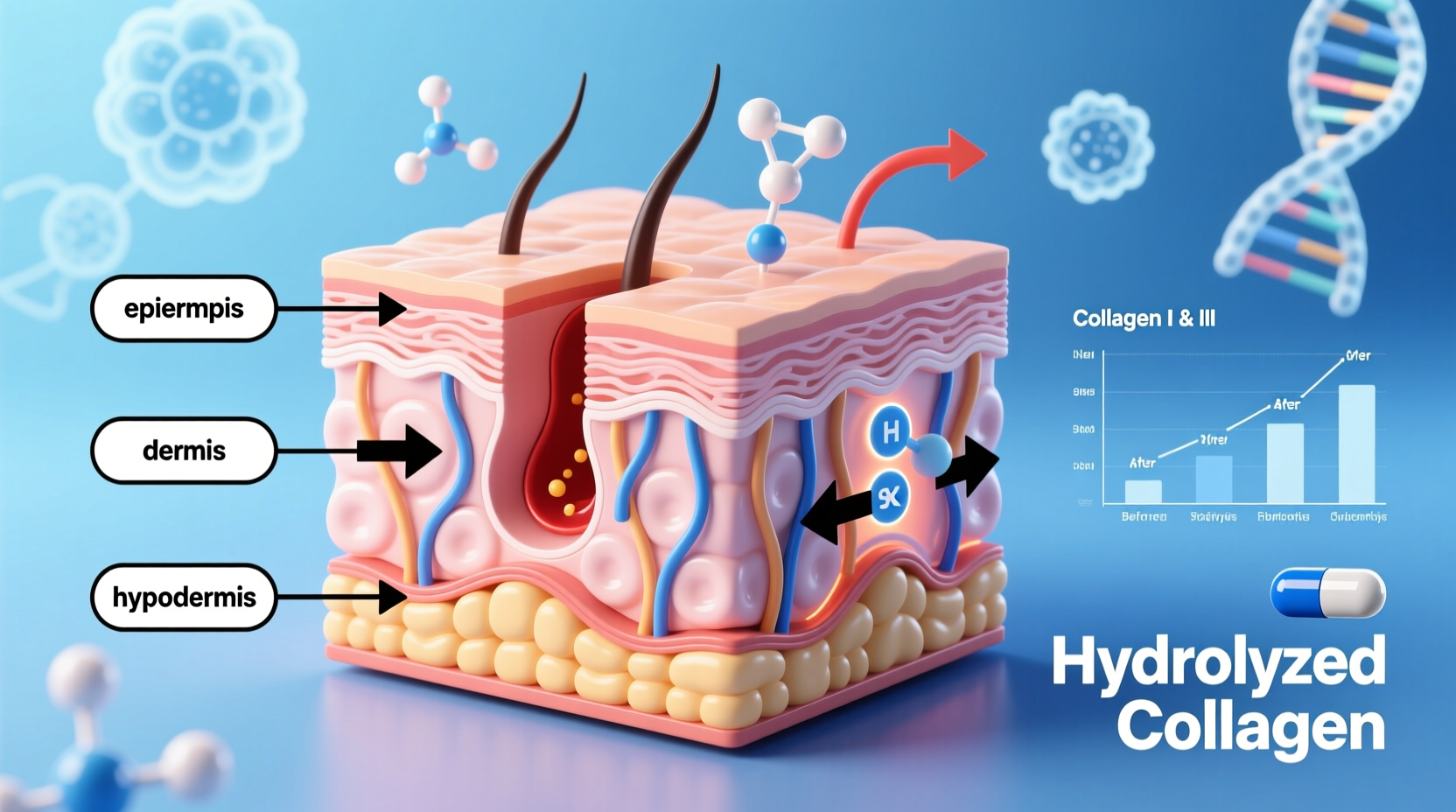 are collagen supplements actually effective for skin elasticity science says