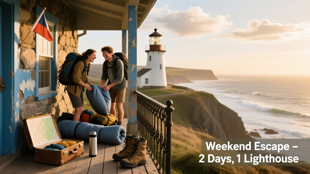 Weekend Getaway in a Lighthouse Cottage: Affordable Coastal Magic Without the Luxury Price Tag