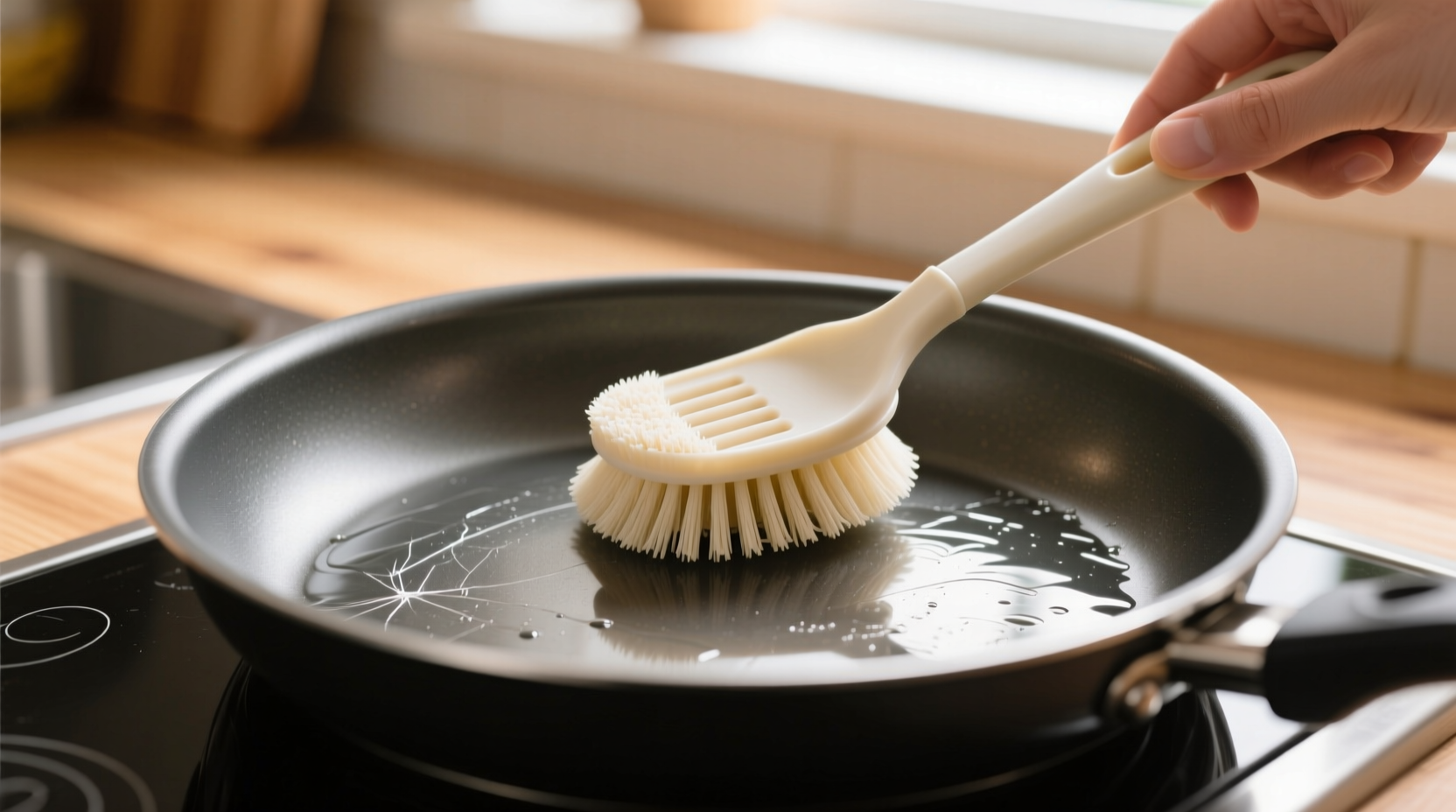 are pla scrubbers safe for nonstick cookware