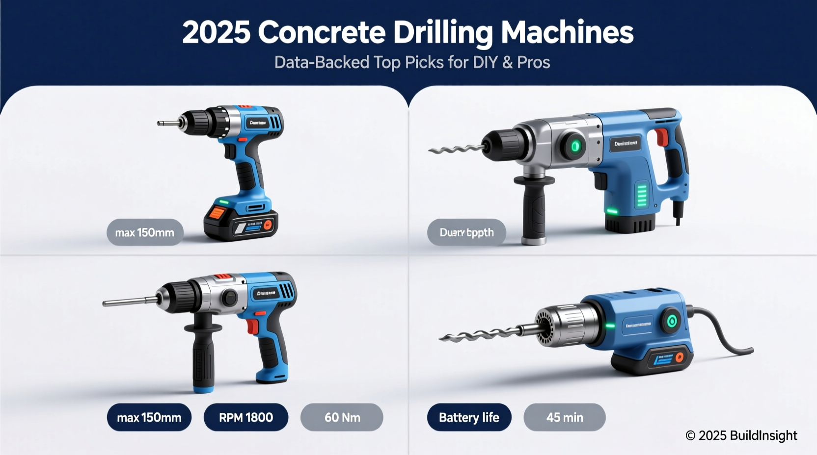 best selling concrete drilling machine
