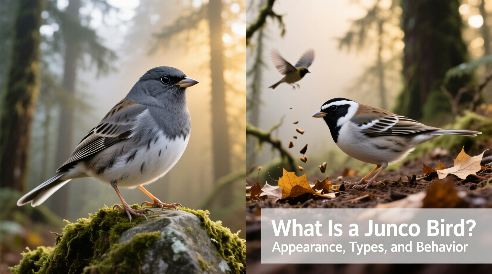 What Is a Junco Bird? Appearance, Types, and Behavior