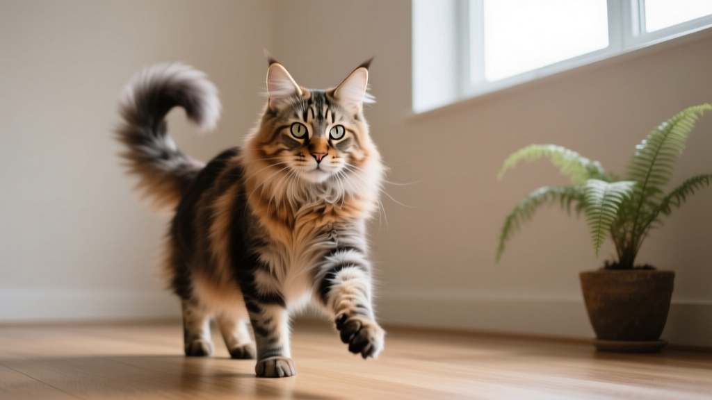 How to Understand Cat's Behavior Maine Coon