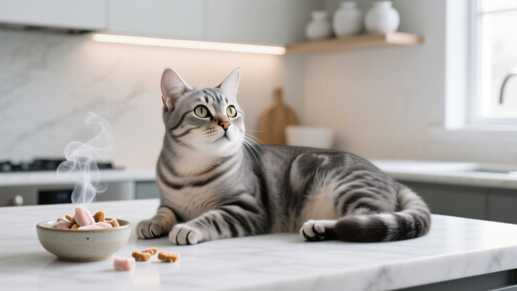 Why Your Cat Stares, Twitches, or Hides After Eating Freeze