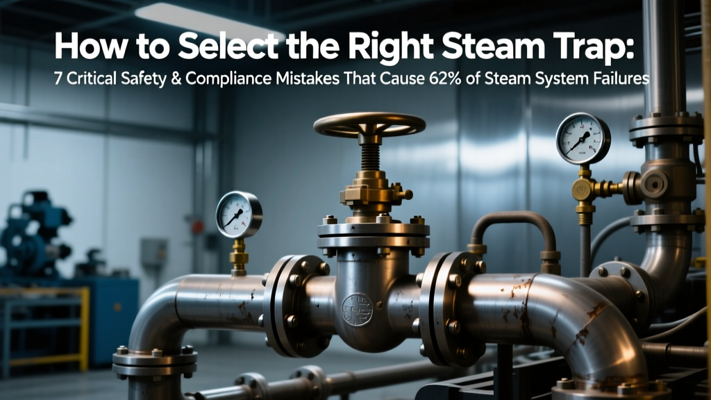 Steam Trap Selection: Avoid 62% of System Failures