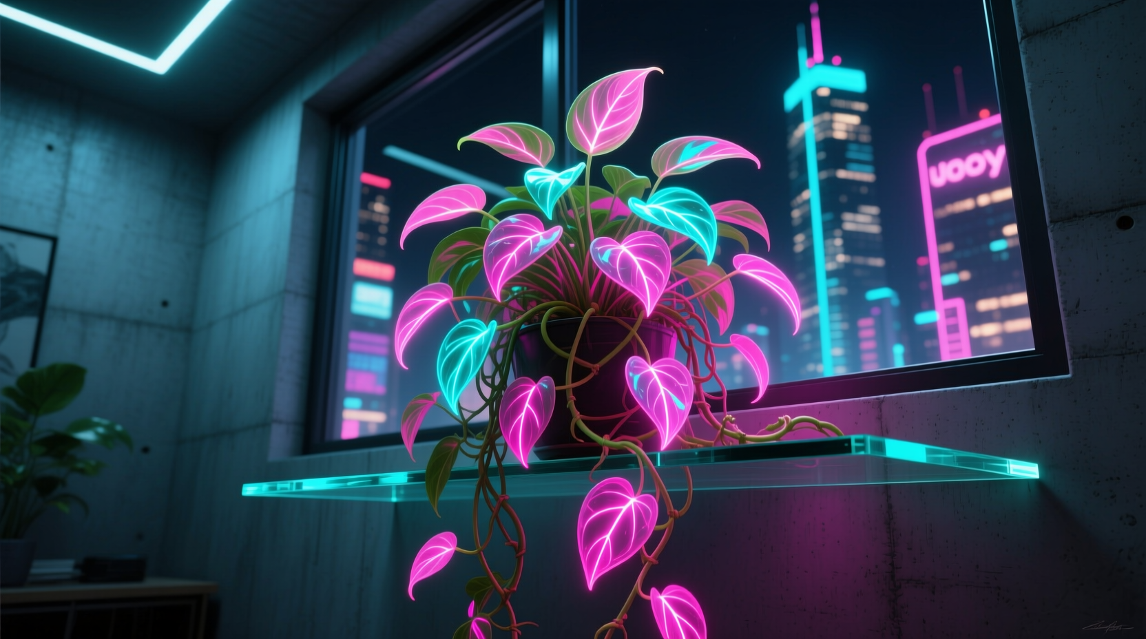 neon joy pothos