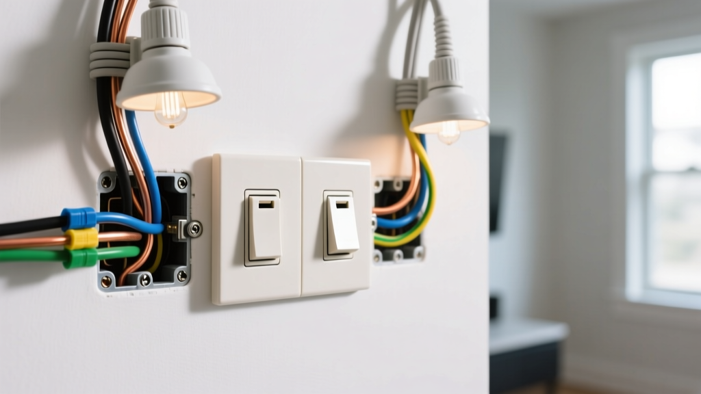How to Wire a Two Switch (Double Switch) to Control Two Lights