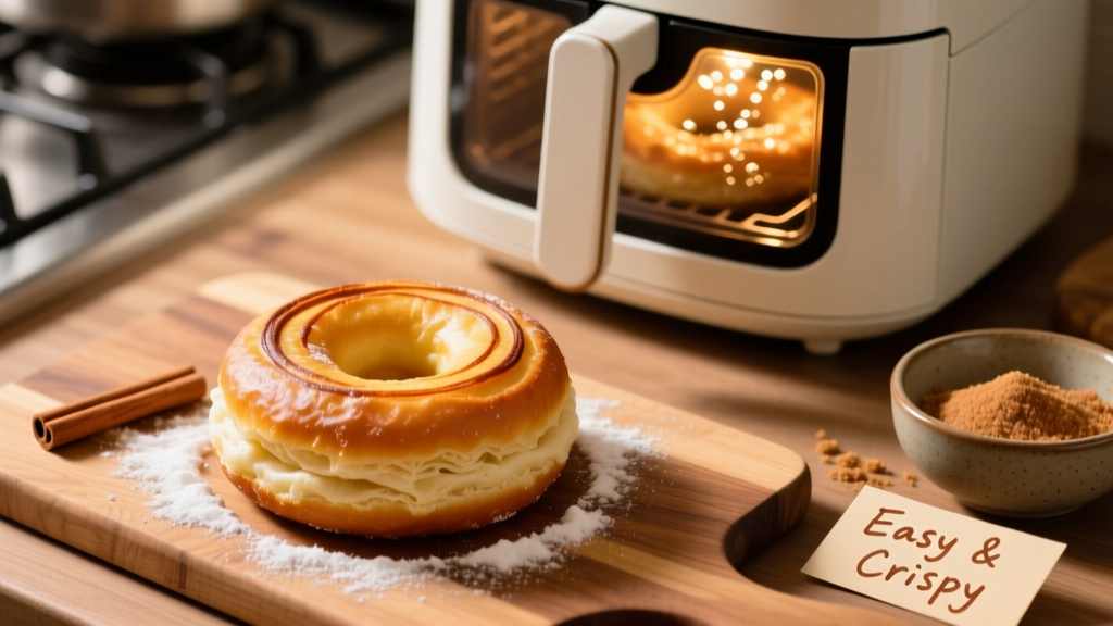Canned Biscuit Donuts in Air Fryer (Easy & Crispy!)