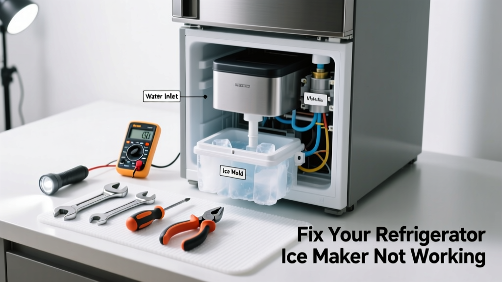 Fix Your Refrigerator Ice Maker Not Working