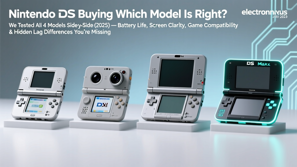Nintendo DS Buying Which Model Is Right? We Tested All 4 Models Side-by-Side (2025) — Battery Life, Screen Clarity, Game Compatibility & Hidden Lag Differences You’re Missing