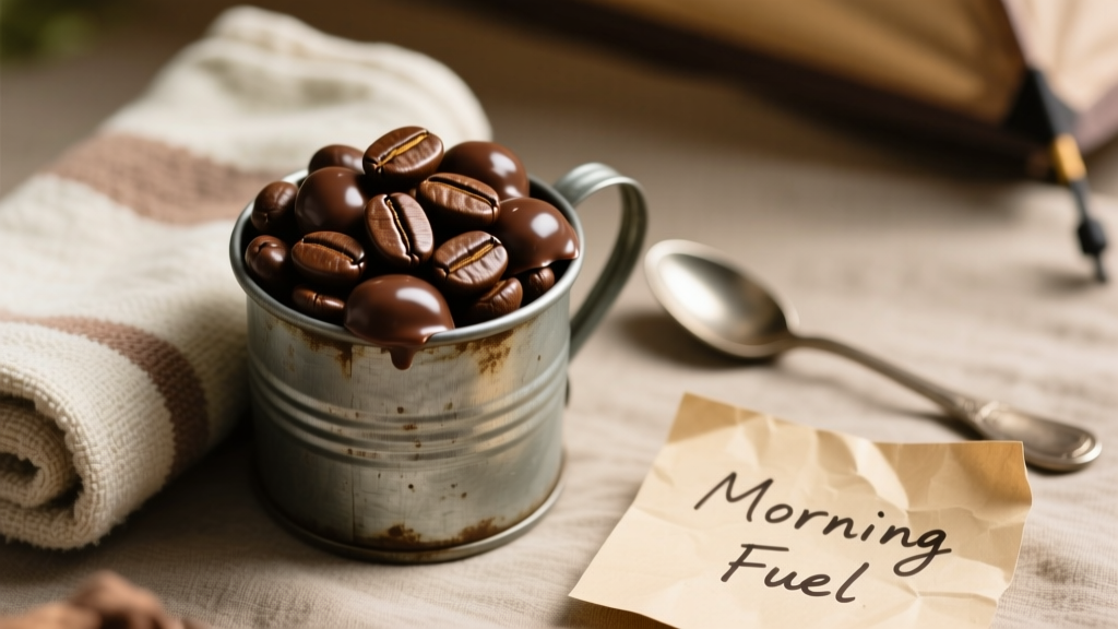 The Chocolate-Covered Coffee Beans Camping Hack: Why 27,000+ Backpackers Swear By This 3.2-Ounce Energy Duo