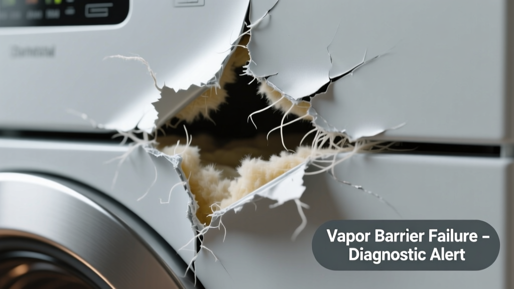 Vapor Barrier Torn Making Clicking Sound: Quick Diagnosis