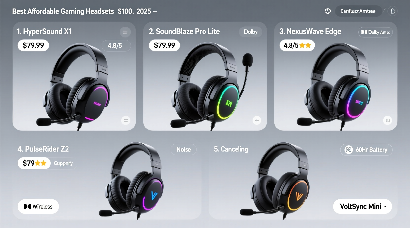 best affordable gaming headset