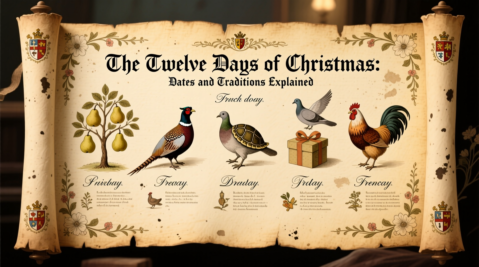 what are the days of christmas