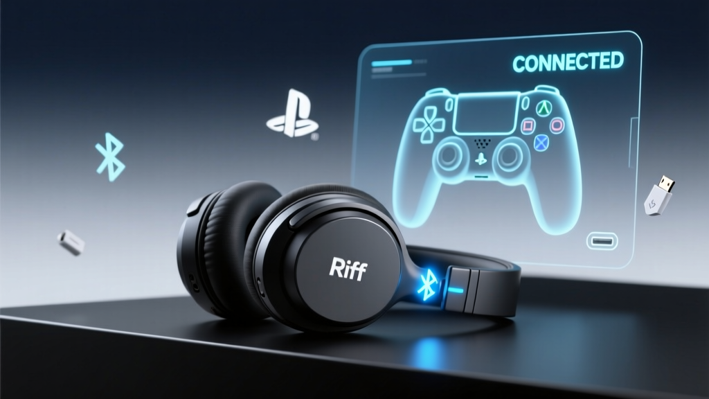 Riff Wireless Headphones PS4 Connection Guide (2026)