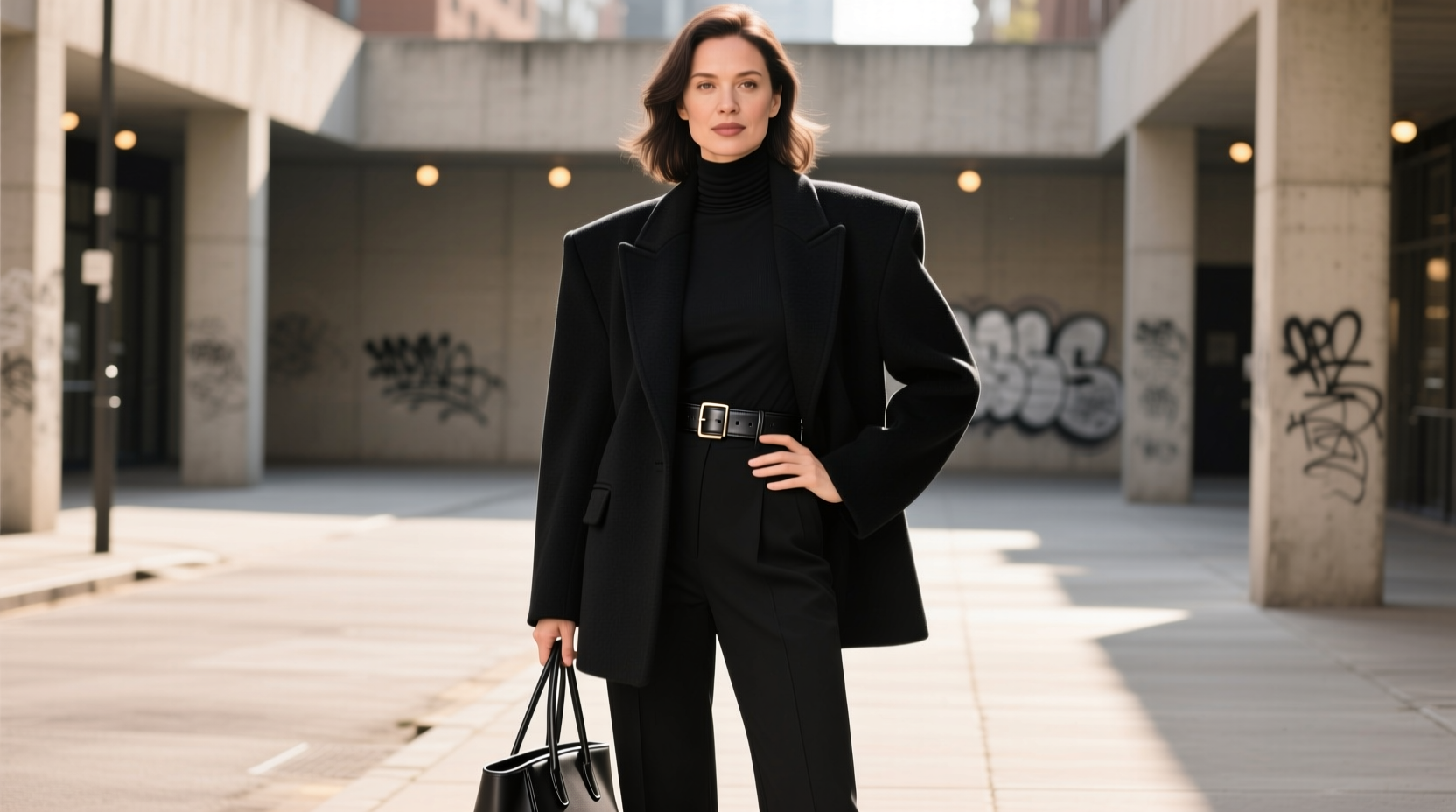 how to style oversized blazers without looking drowning in fabric