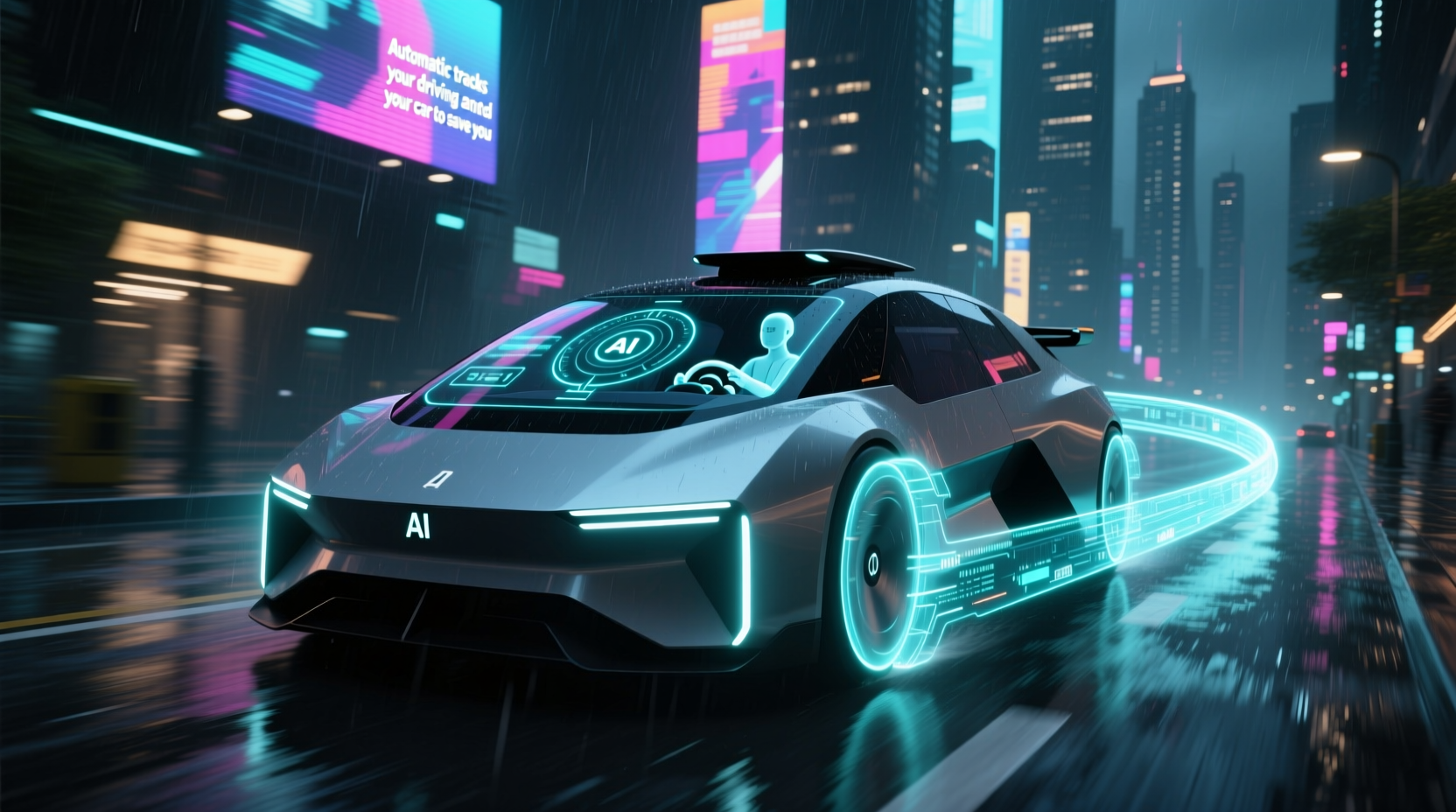 automatic tracks your driving and your car to save you