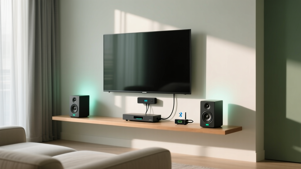 How to Connect Non-Bluetooth TV to Bluetooth Speakers