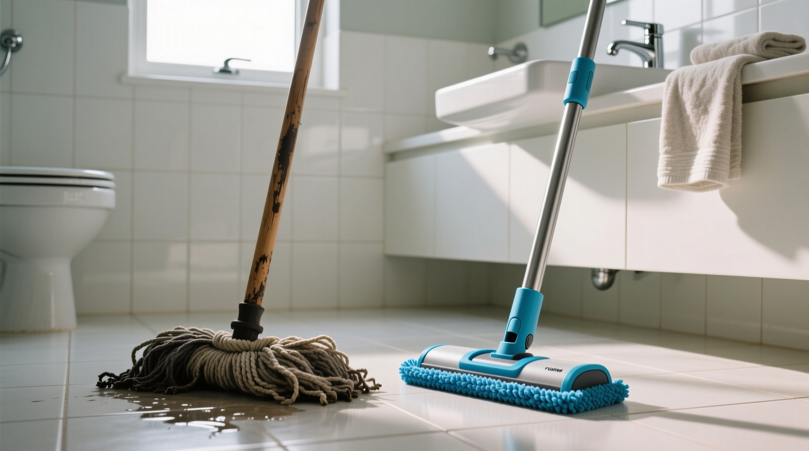regular mop vs microfiber mop