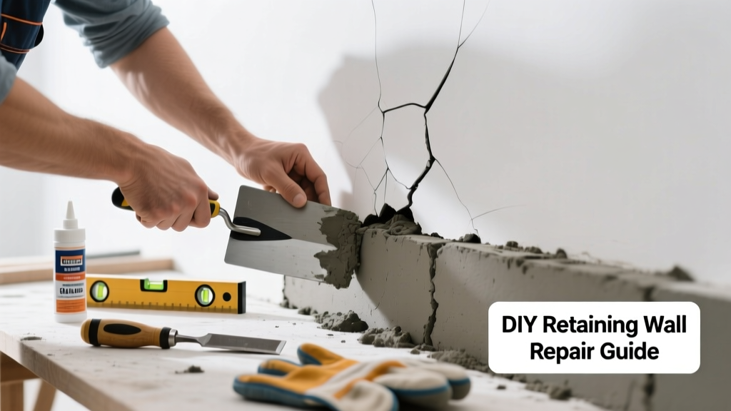 How to Fix a Cracked Retaining Wall: DIY Repair Guide