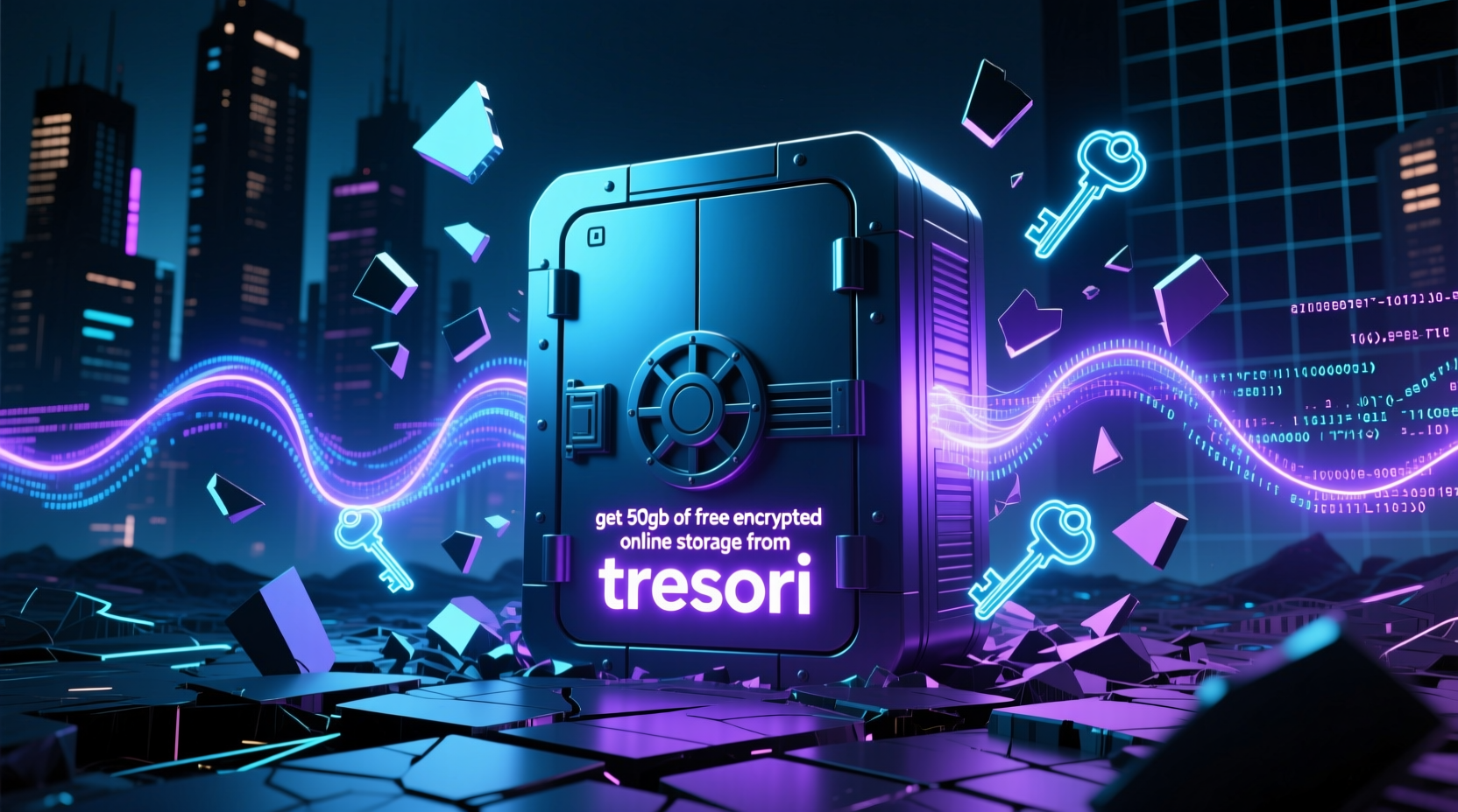 get 50gb of free encrypted online storage from tresori