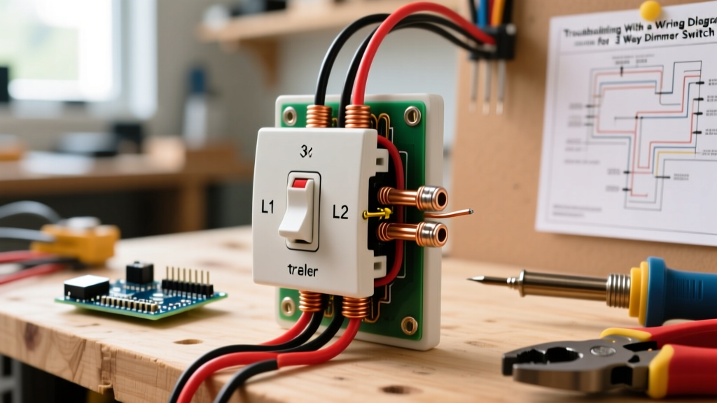 Troubleshooting With a Wiring Diagram for a 3 Way Dimmer Switch