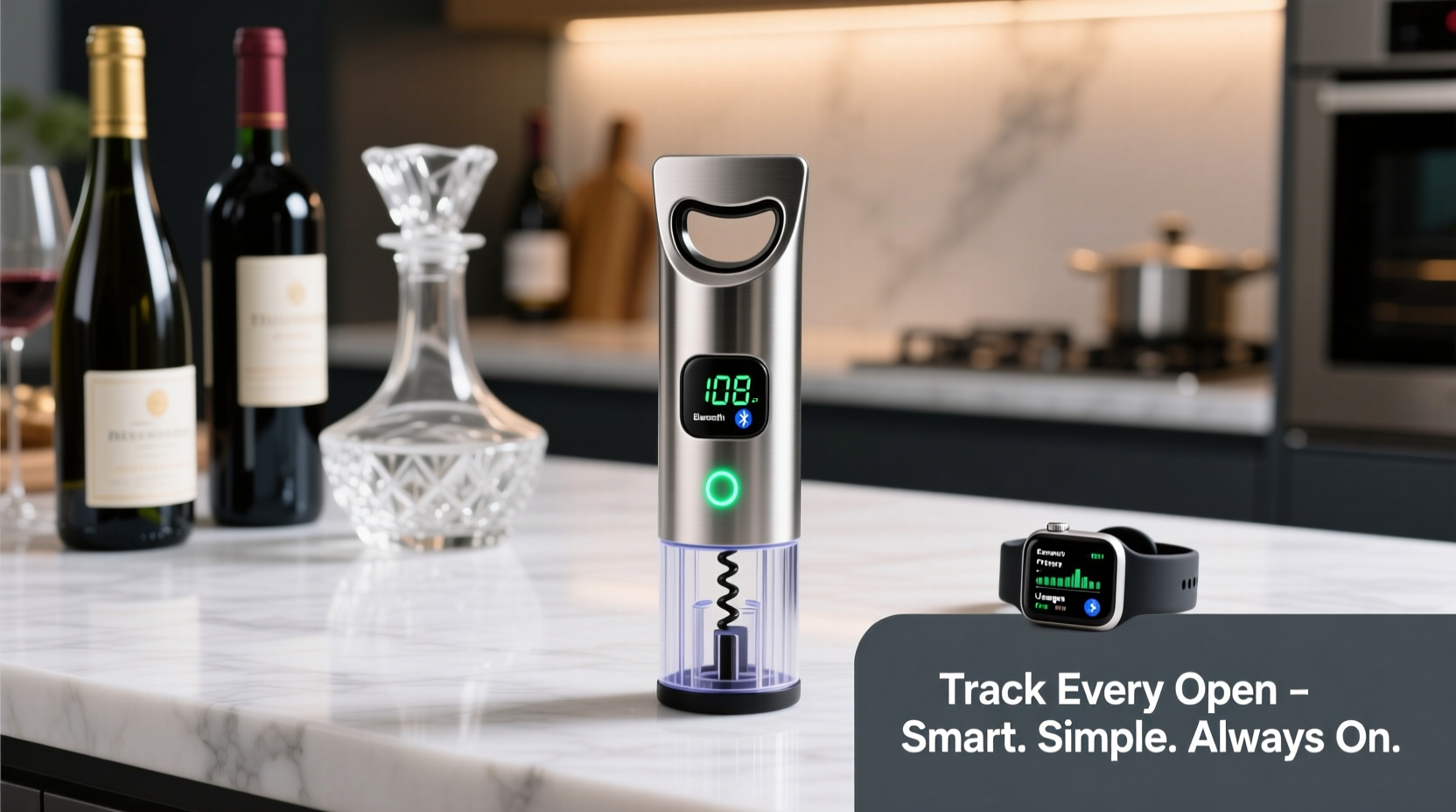 smart bottle openers with usage tracking who needs this tech