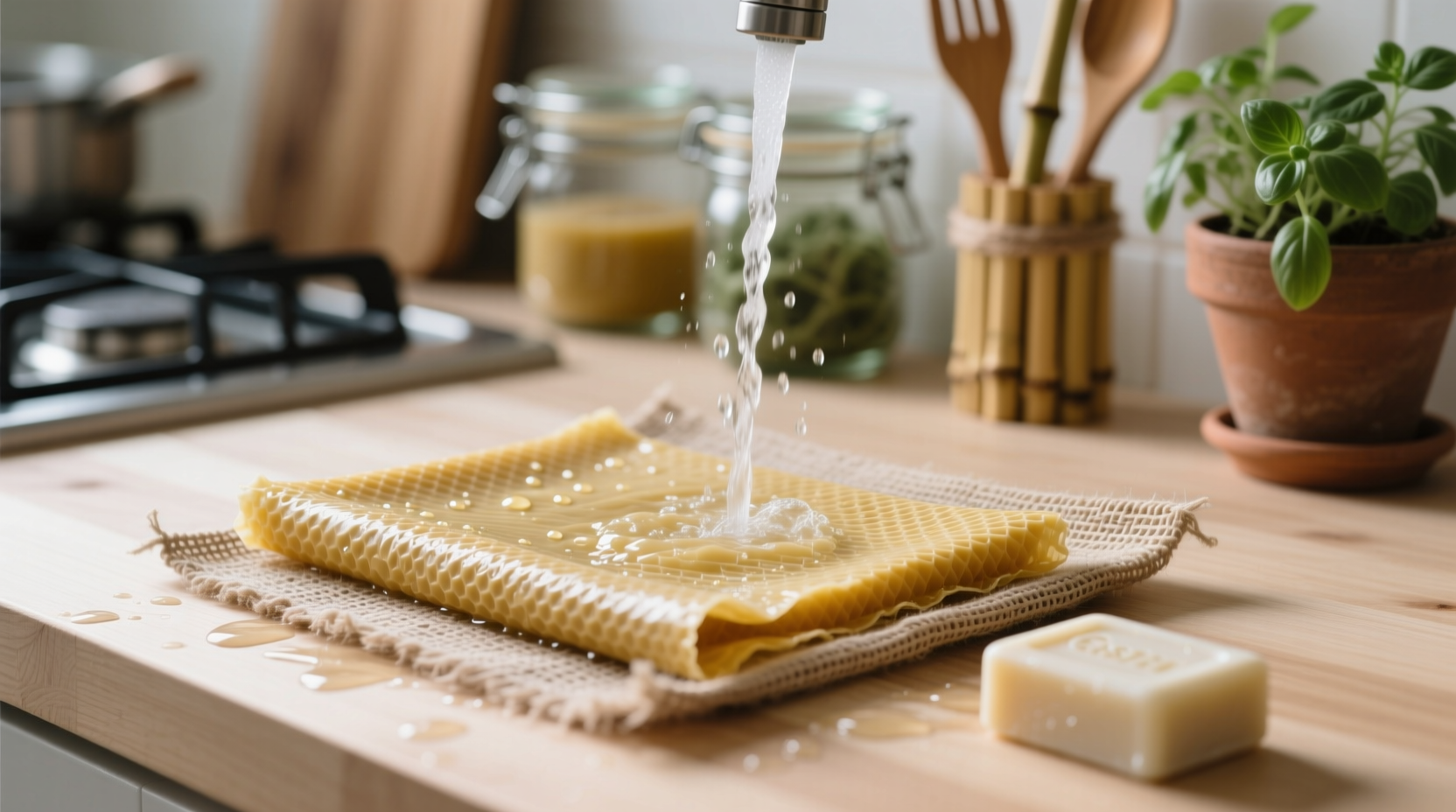 eco friendly cleaning tips beeswax wrap care