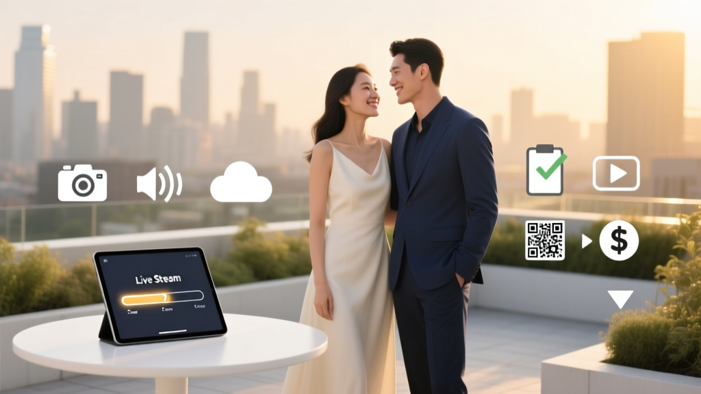 Stream Wedding Ceremony: 7-Step Checklist (2026)