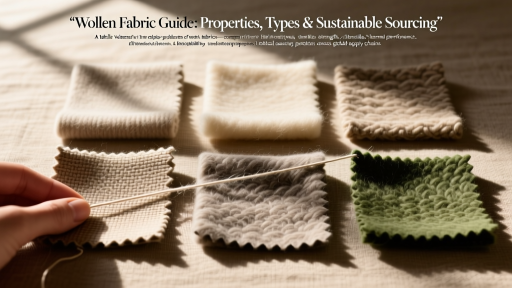 Woollen Fabric Guide: Properties, Types & Sustainable Sourcing