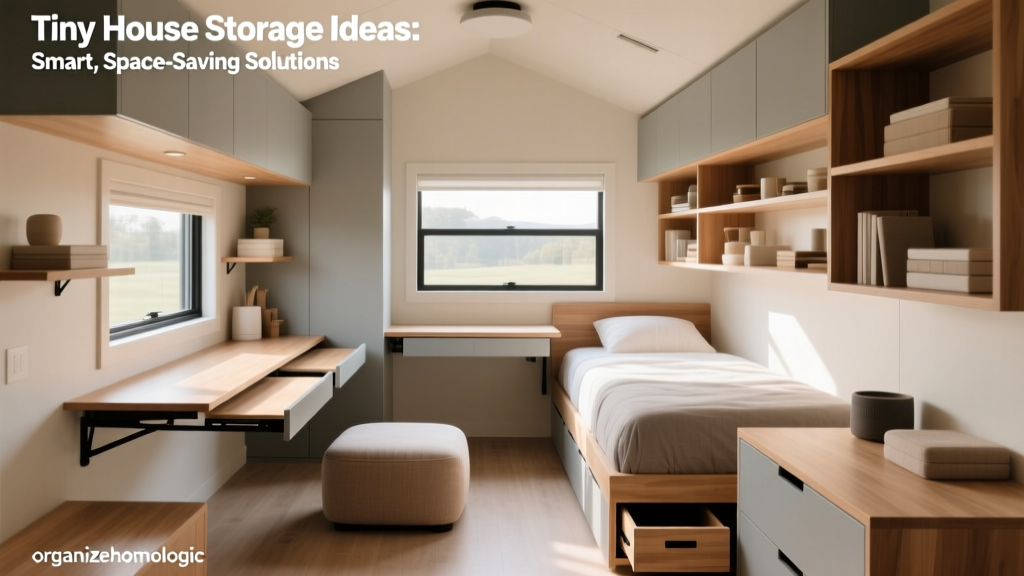 Tiny House Storage Ideas: Smart, Space-Saving Solutions