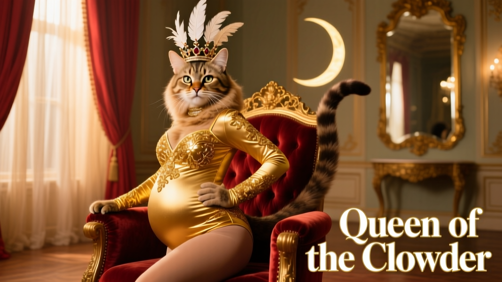 This Pregnant Cat's Beyoncé-Inspired Photoshoot Is Truly Iconic