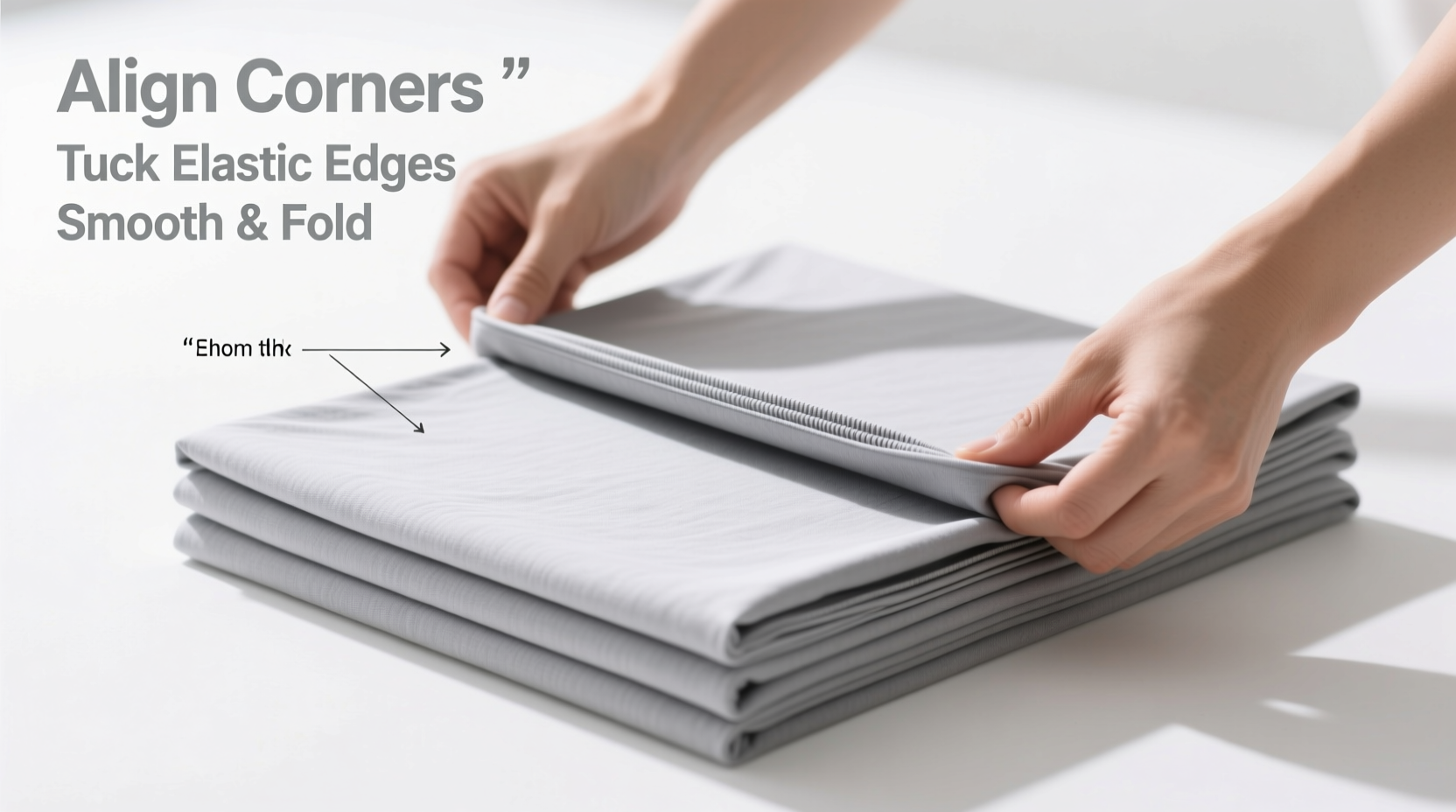 how to fold fitted sheets perfectly every time a visual guide