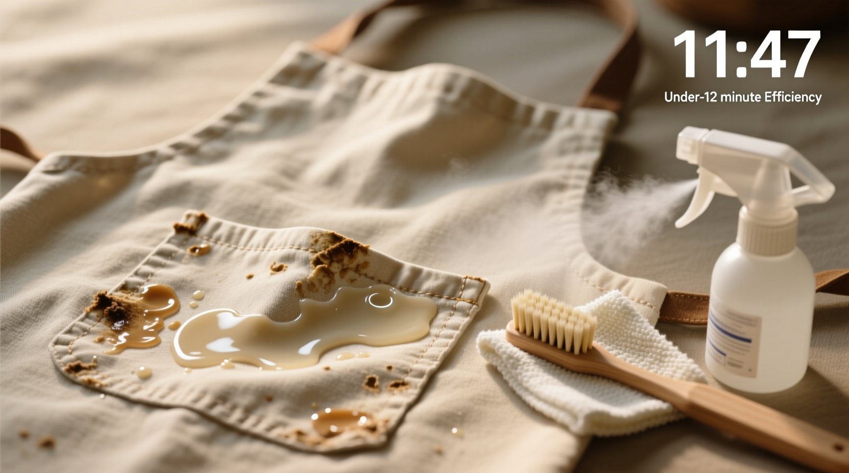 how to remove dried glue from craft apron pockets