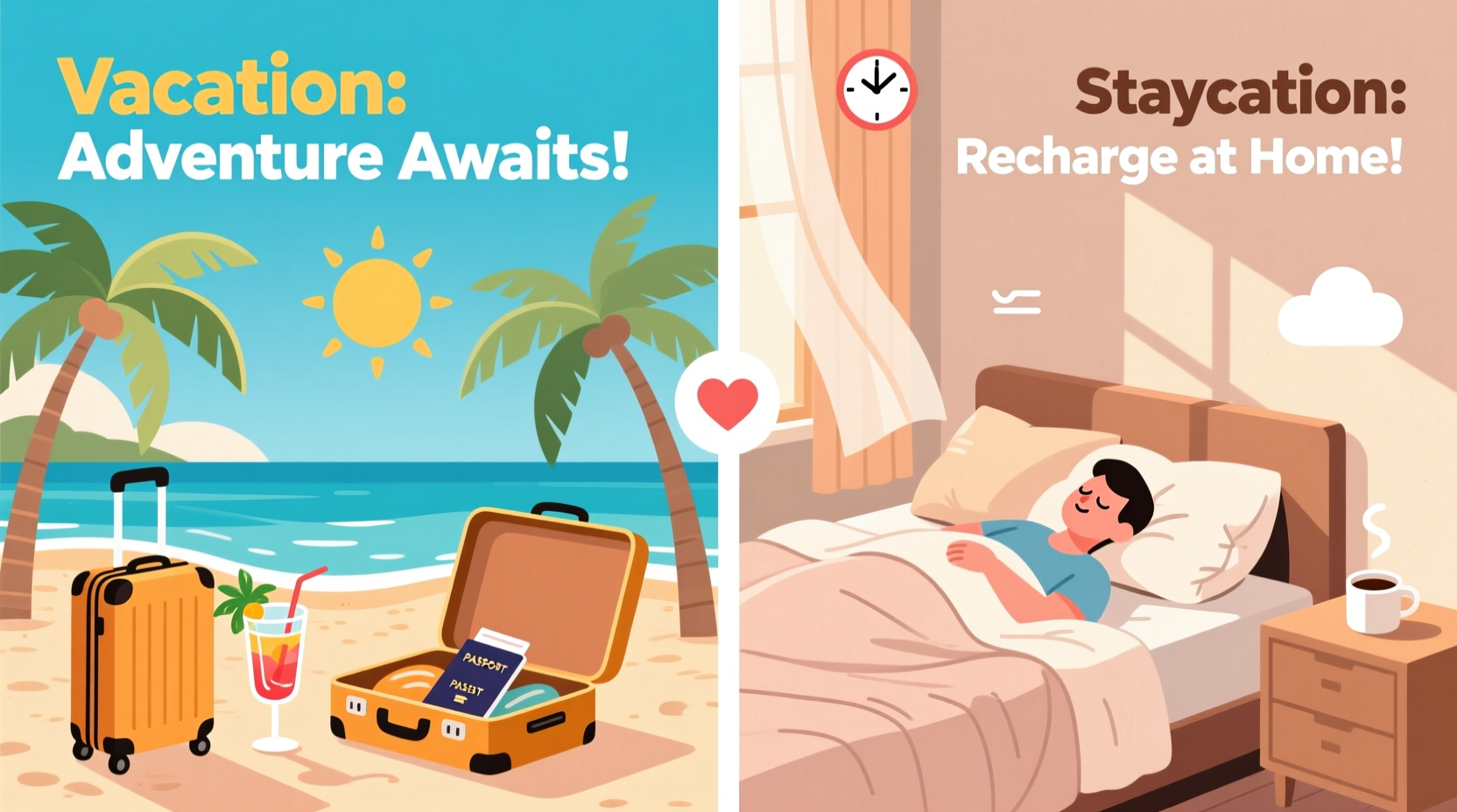 staycation vs vacation why sleeping in your own bed might be the better break