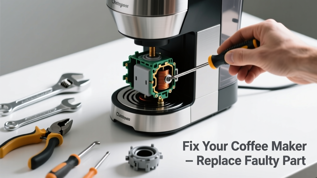 Fix Your Coffee Maker Not Brewing: Replace Faulty Part