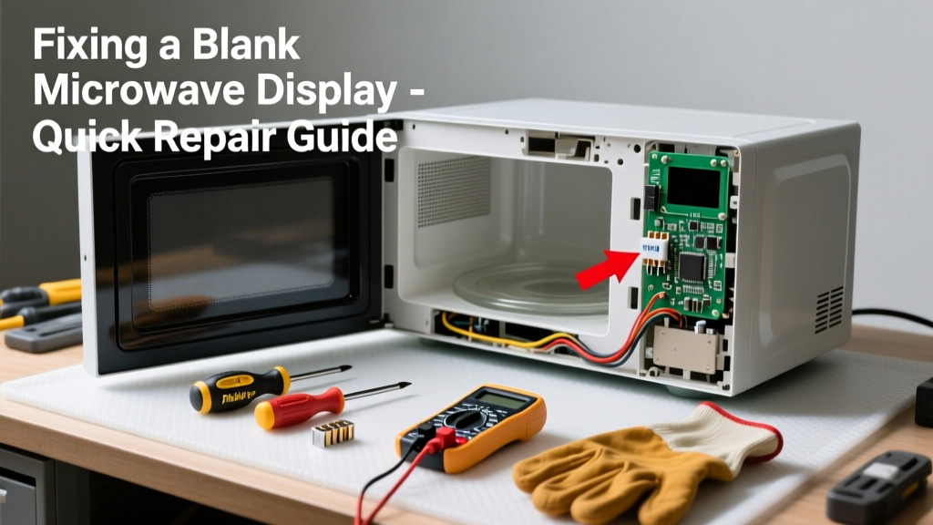 Fixing a Blank Microwave Display: Quick Repair Guide